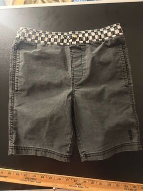 Boys Valor Collective Checkered Shorts 🌵Small